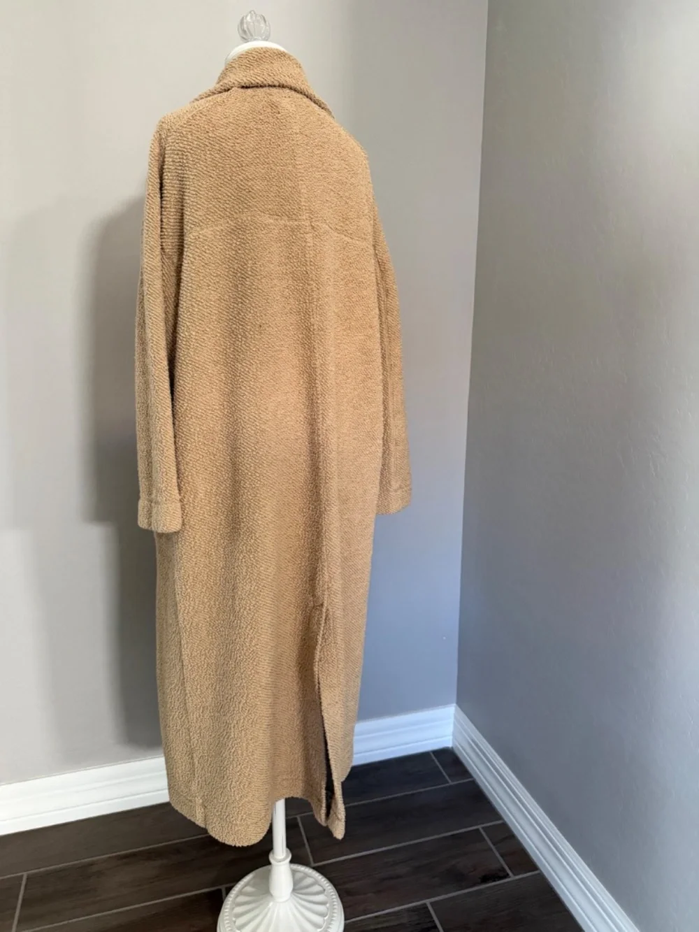 Free People Shayla Tan/Chesapeake Beach Robe Duster Size Small